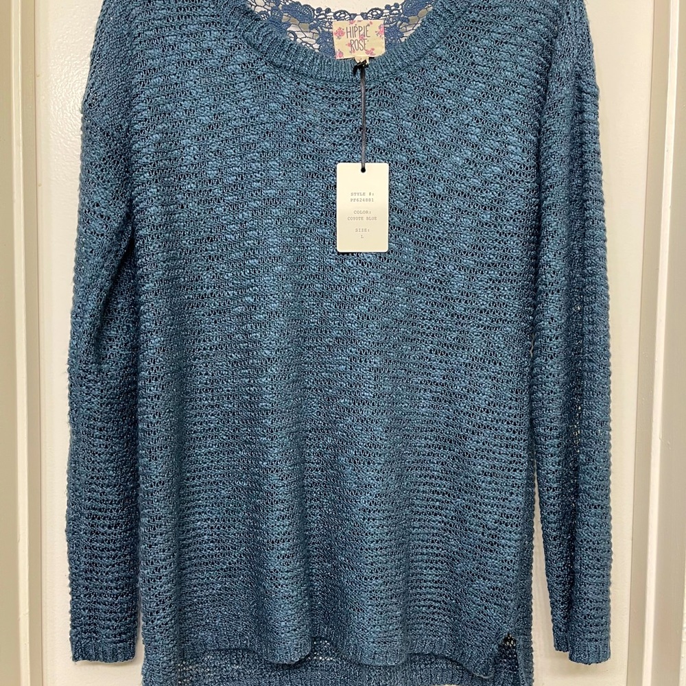 NWT long sleeve sweater top